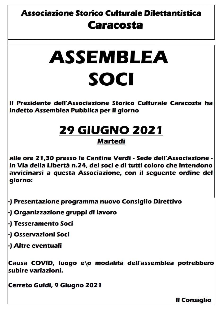 Assemblea Soci