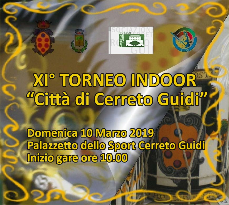 XI TORNEO INDOOR Città di Cerreto Guidi